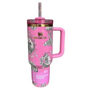 Wicked 40oz Stanley Quencher Tumbler Ozian Reprise Pink NWT